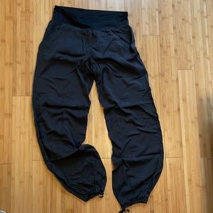 Lululemon Serene Pant tencel black wide leg pants size 10, excellent condition